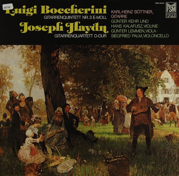 Boccherini / Haydn: Gitarrenquintett / Gitarrenquartett