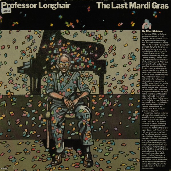 Professor Longhair: The Last Mardi Gras
