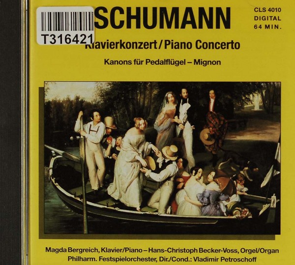 Schumann: Klavierkonzert / Requiem für Mignon