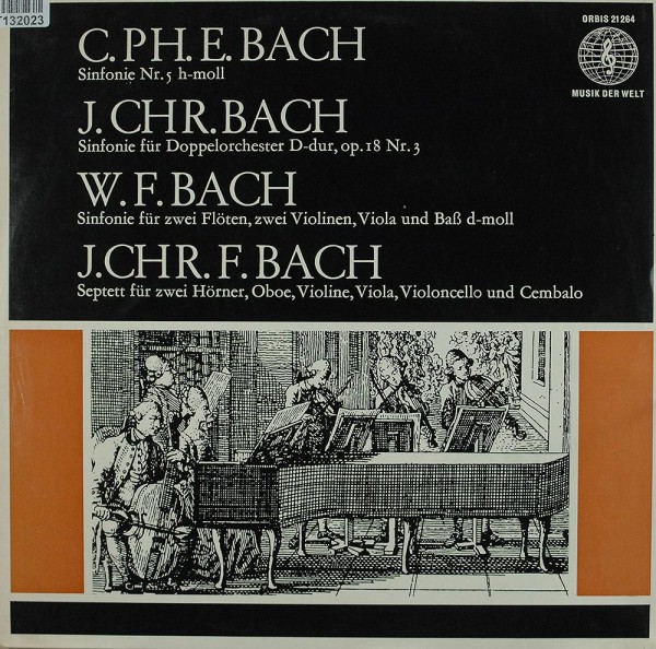 Johann Christoph Friedrich Bach, Johann Chri: Bach-Söhne