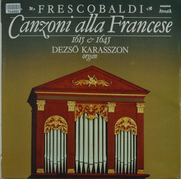 Girolamo Frescobaldi, Dezső Karasszon: Canzoni Alla Francese