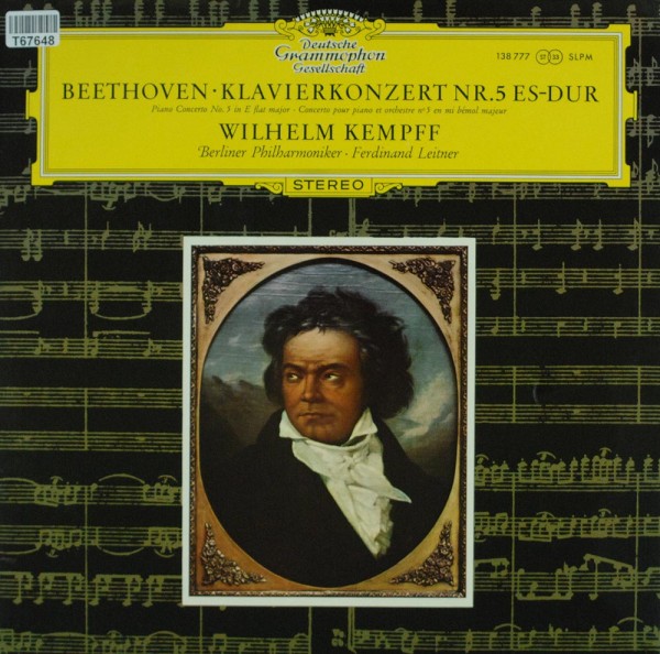 Ludwig van Beethoven - Wilhelm Kempff · Ber: Klavierkonzert Nr. 5 Es-dur