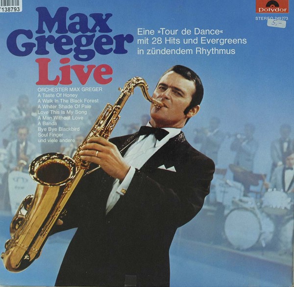Max Greger: Live