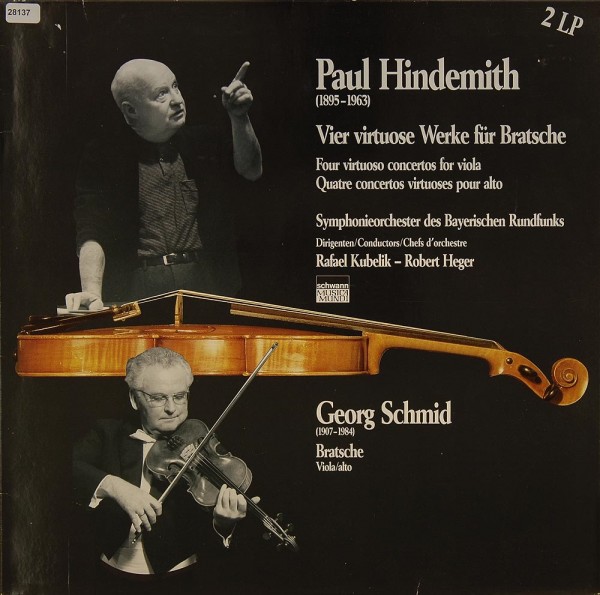Hindemith: Vier virtuose Werke für Bratsche