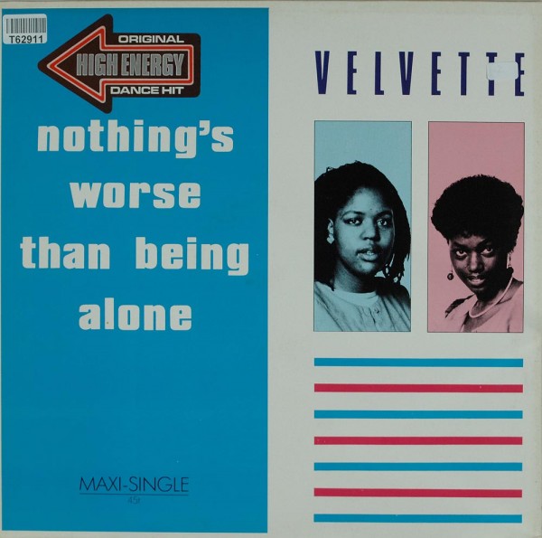 Velvette: Nothing&#039;s Worse Than Being Alone