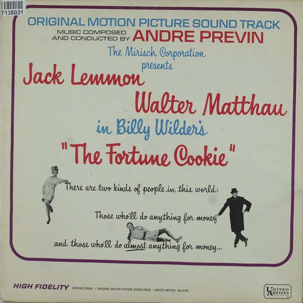 André Previn: The Fortune Cookie: Original Motion Picture Sound Track