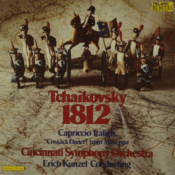 Pyotr Ilyich Tchaikovsky, Cincinnati Symphon: 1812 / Capriccio Italien / &quot;Cossack Dance&quot; From Mazepp