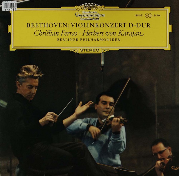 Ludwig van Beethoven / Christian Ferras, Herbert von Karajan, Berliner Philharmoniker: Violinkonzert