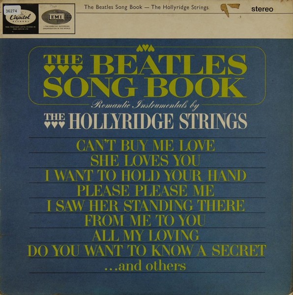 Hollyridge Strings, The: The Beatles Song Book