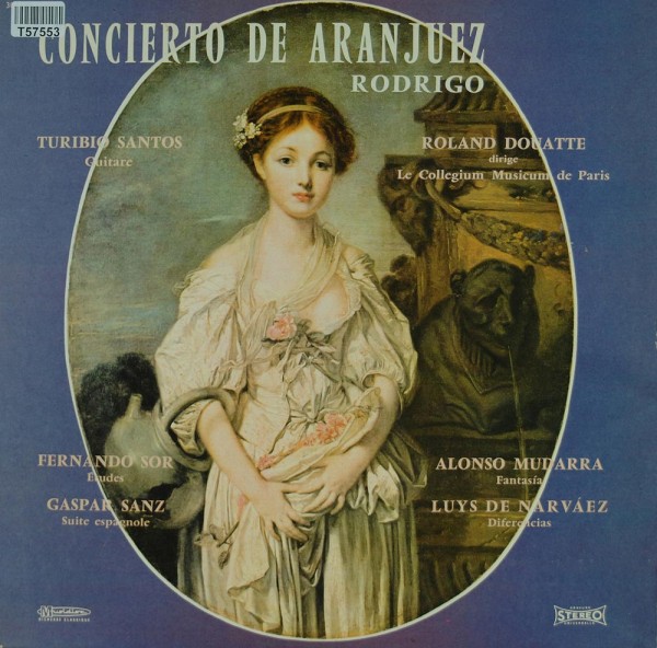 Joaquín Rodrigo, Turibio Santos, Roland Douatte Dirige Collegium Musicum De Paris: Concierto De Aran