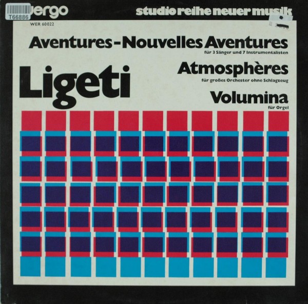 György Ligeti: Aventures - Nouvelles Aventures - Atmosphères - Volumin
