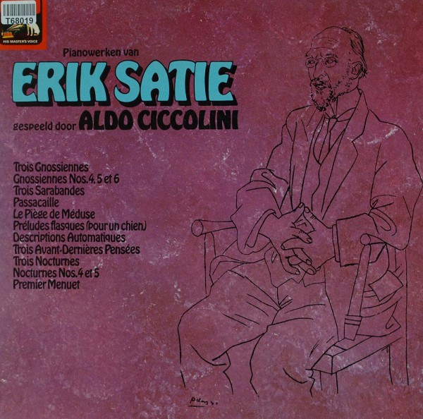 Erik Satie, Aldo Ciccolini: Pianowerken Van Erik Satie Gespeeld Door Aldo Ciccolini