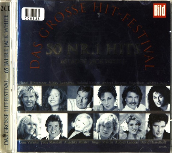 Various: Das Grosse Hit-Festival. 50 Nr.1-Hits. 65 Jahre Jack White.