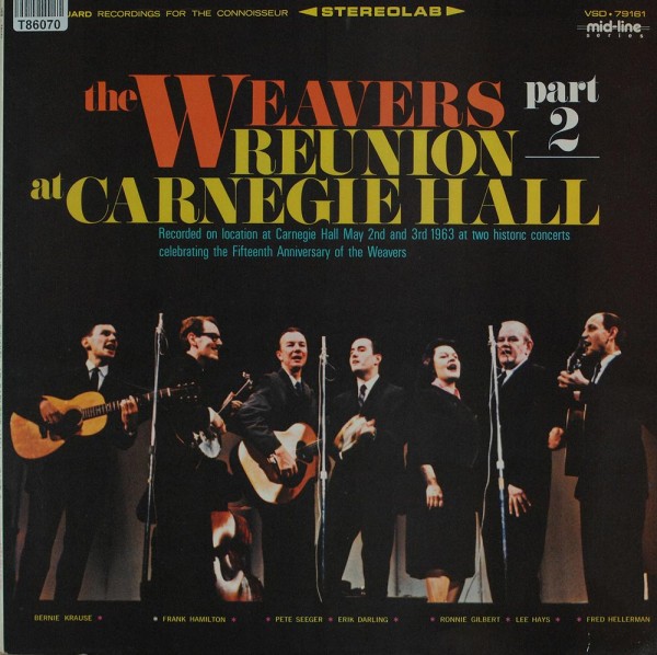 The Weavers: Reunion At Carnegie Hall Part 2