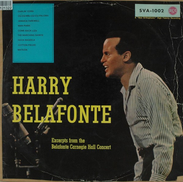 Harry Belafonte: Excerpts From The Belafonte Carnegie Hall Concert