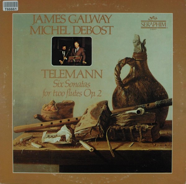 Georg Philipp Telemann - James Galway / Mic: Six Sonatas For Two Flutes Op. 2