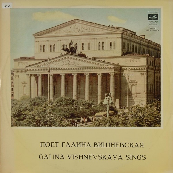 Vishnevskaya, Galina: Galina sings Rimsky-Korsakov &amp; Tschaikowsky