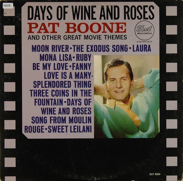 Boone, Pat: Days of Wine and Roses