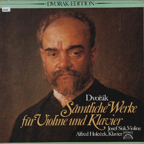 Dvorák: Sämtliche Werke für Violine &amp; Klavier