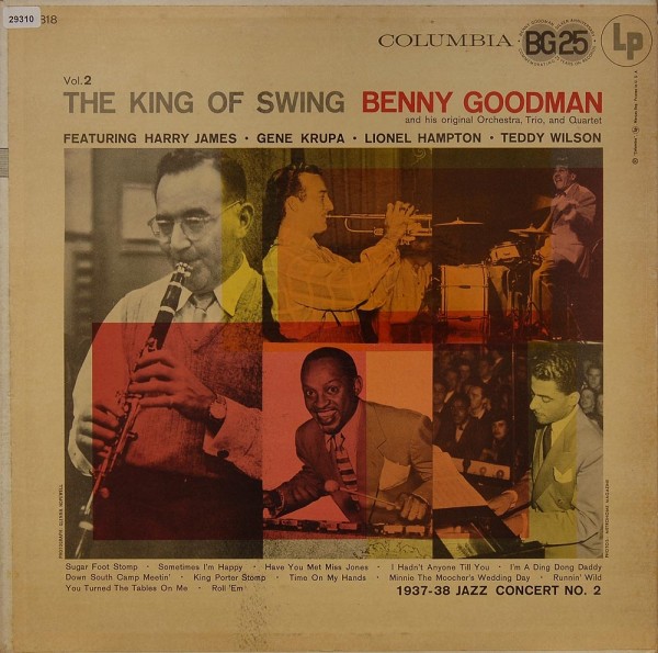 Goodman, Benny: The King of Swing Vol. 2