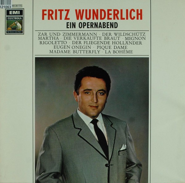 Fritz Wunderlich: Ein Opernabend