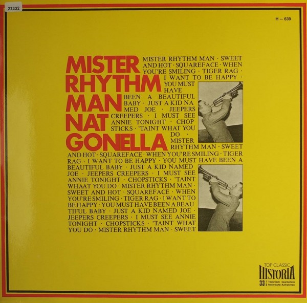 Gonella, Nat: Mister Rhythm Man