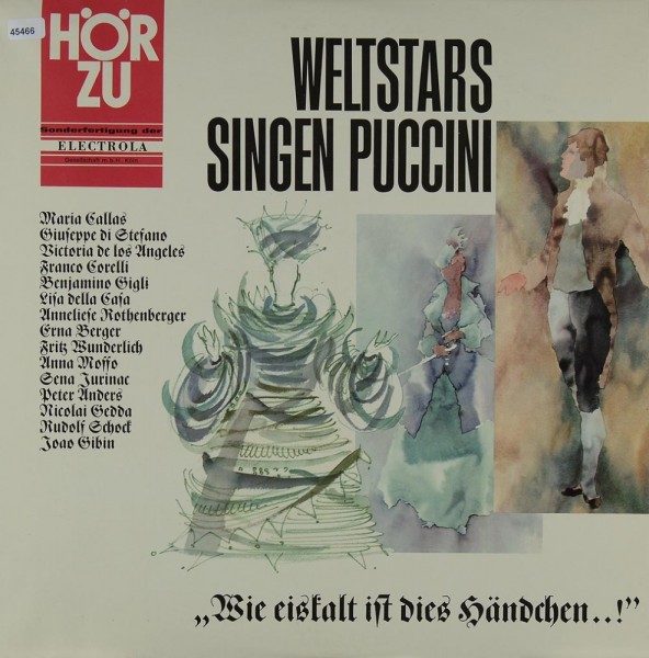 Puccini: Welstars singen Puccini - Wie eiskalt ist dies...