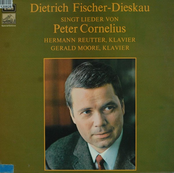 Dietrich Fischer-Dieskau, Peter Cornelius ,: Dietrich Fischer-Dieskau Singt Lieder Von Peter Corneli
