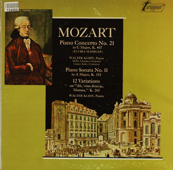 Wolfgang Amadeus Mozart, Walter Klien, Mainzer Kammerorchester, Günter Kehr: Piano Concerto No. 21 I