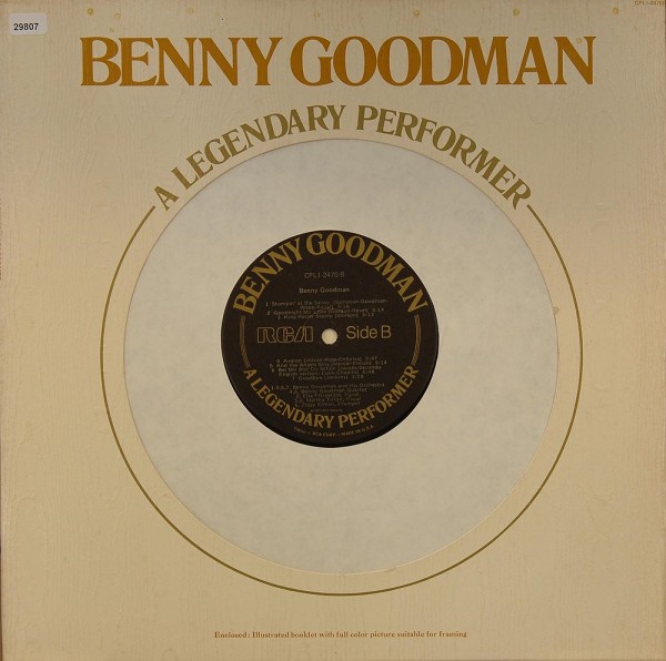 Goodman, Benny: A Legendary Performer
