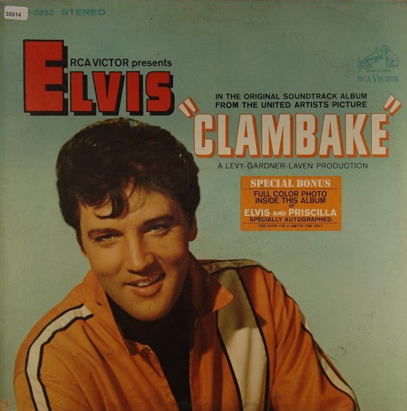 Presley, Elvis (Soundtrack): Clambake