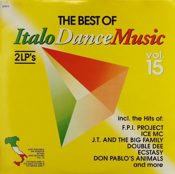 Various: The Best of Italo Dance Music Vol. 15
