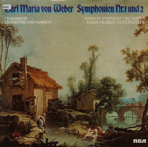 Weber: Symphonie Nr. 1&amp; 2 / &amp;quot;Turandot&amp;quot; Ouvertüre &amp; Marsch