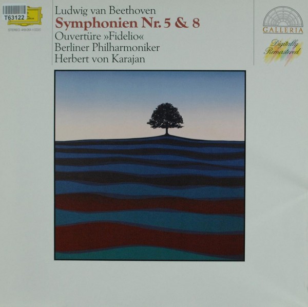 Ludwig van Beethoven / Herbert von Karajan / Berliner Philharmoniker: Symphonien Nr. 5 &amp; 8 / Ouvertü