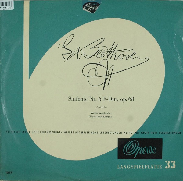 Ludwig van Beethoven ; Wiener Symphoniker, O: 6. Sinfonie F-Dur, Op. 68 (»Pastorale«)