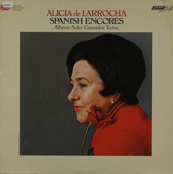 de Larrocha, Alicia: Spanish Encores