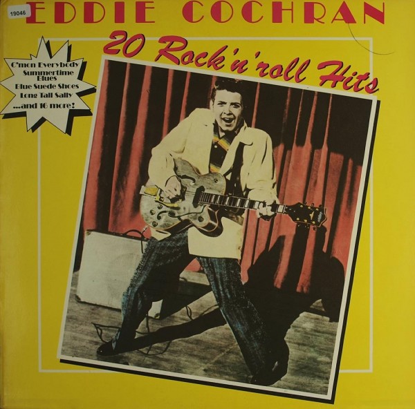 Cochran, Eddie: 20 Rock `n` Roll Hits