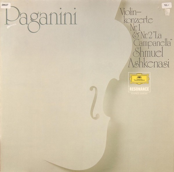 Paganini: Violinkonzerte Nr. 1 &amp; 2