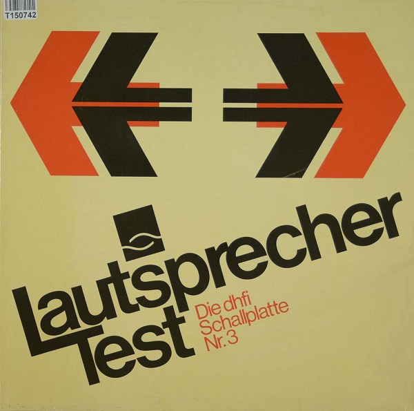 No Artist: Lautsprecher Test Die dhfi Schallplatte Nr. 3