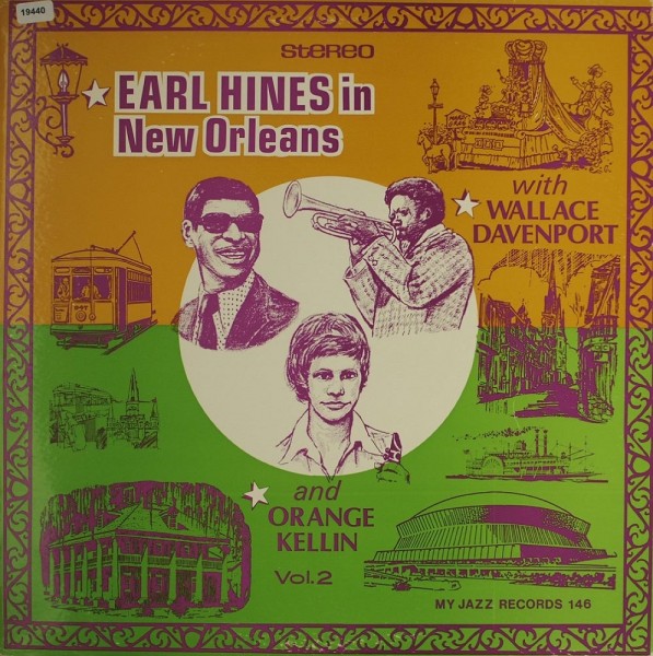 Hines, Earl with Davenport, Wallace: Earl Hines in New Orleans