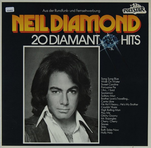 Diamond, Neil: 20 Diamant Hits