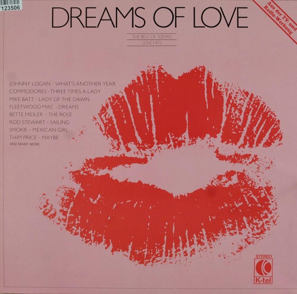 Various: Dreams Of Love - The Best Of Todays Love-Hits
