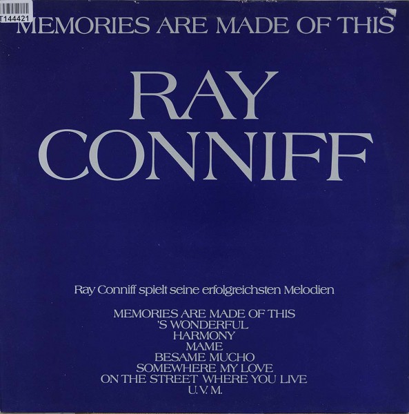 Ray Conniff: Memories Are Made Of This