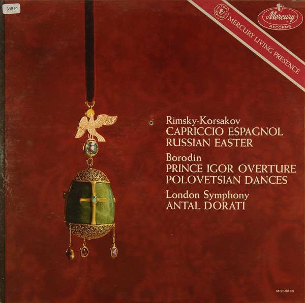 Rimsky-Korsakov / Borodin: Capr. Espagnol, Russian Easter / Prince Igor Ov.