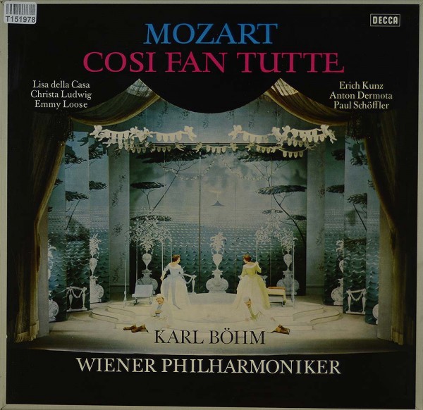 Wolfgang Amadeus Mozart, Lisa Della Casa, Ch: Cosi Fan Tutte