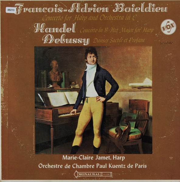 Boieldieu / Händel / Debussy: Harp Concerti &amp; Danses