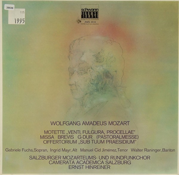 Mozart: Missa Brevis G-dur / Motette