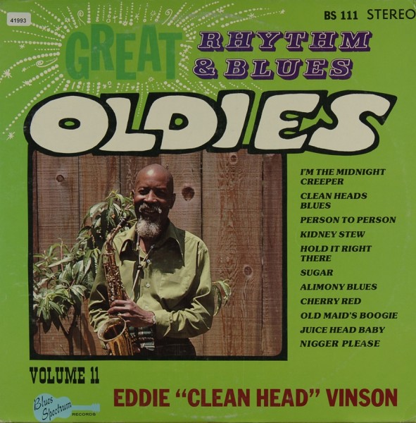 Vinson, Eddie &amp;quot;Cleanhead&amp;quot;: Same - Great Rhythm &amp; Blues Oldies Vol. 11