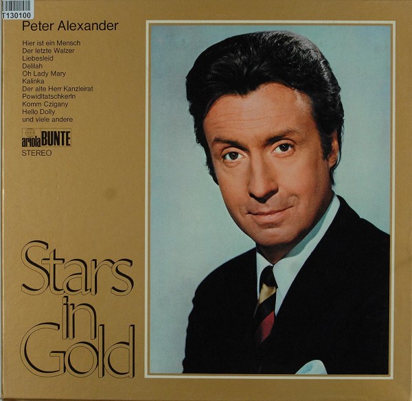 Peter Alexander: Stars In Gold