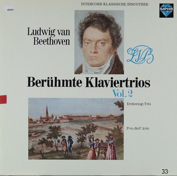 Beethoven: Berühmte Klaviertrios Vol. 2